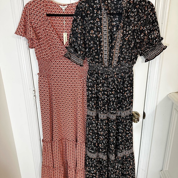 Set of Max Studio Floral Dresses Size M - Picture 2 of 10